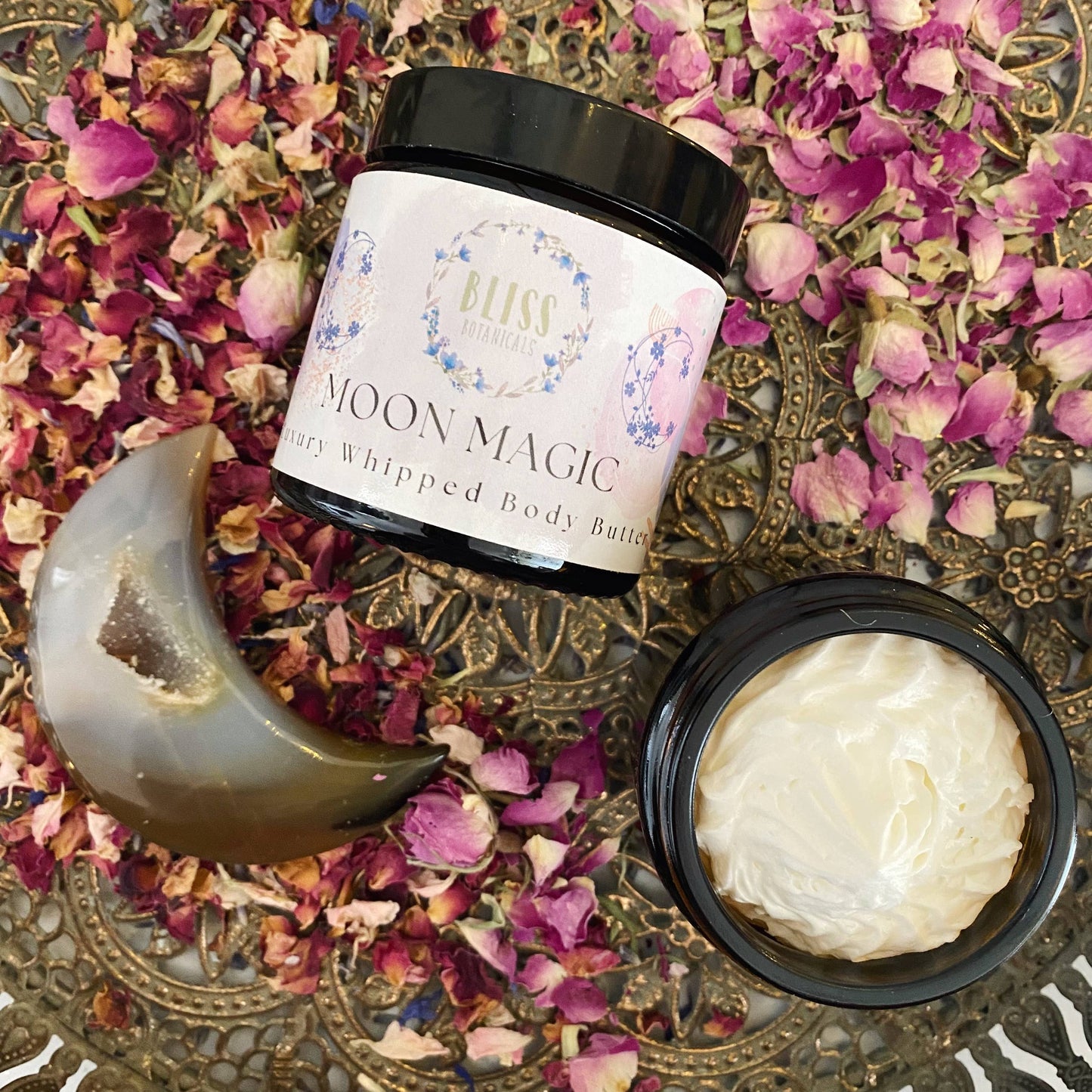 Moon Magic Whipped Body Butter – Sweet Orange, Geranium & Ylang Ylang | Handmade Vegan Skincare