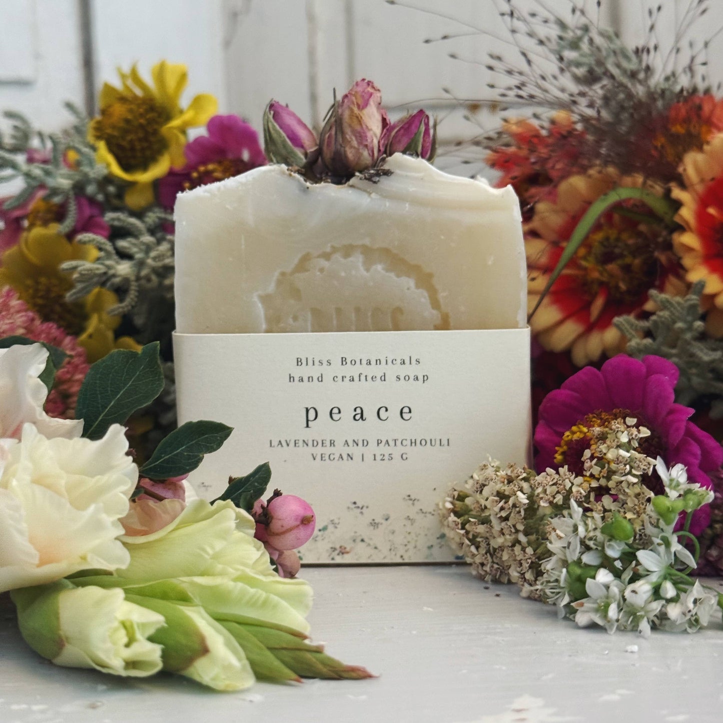 Peace Soap – Lavender & Patchouli | Handmade Natural Vegan Soap by Bliss Botanicals