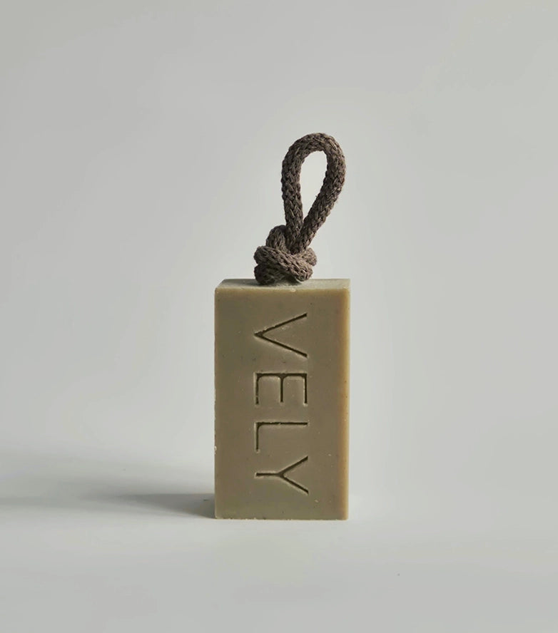 Natural Handmade Soap On A Rope "Sea Meditation"