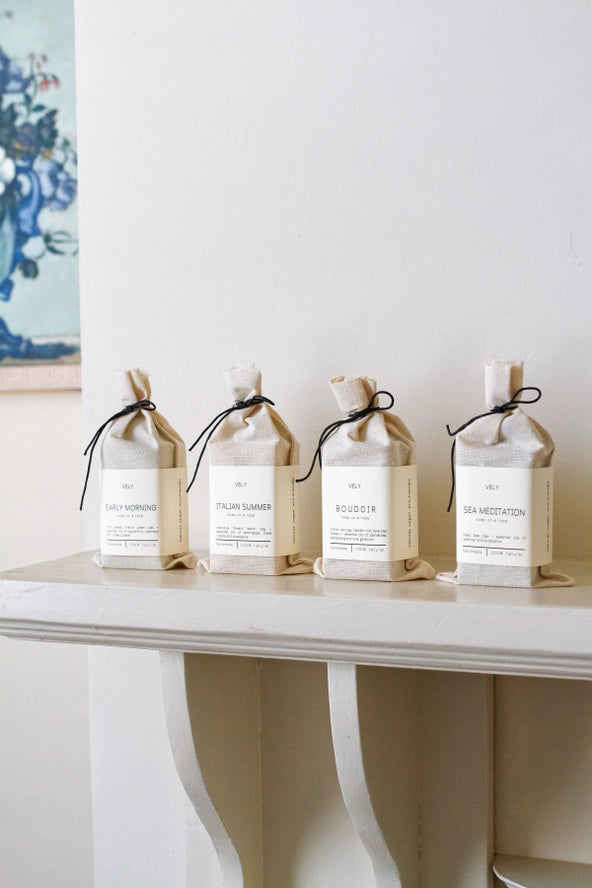 Natural Handmade Soap On A Rope "Sea Meditation"