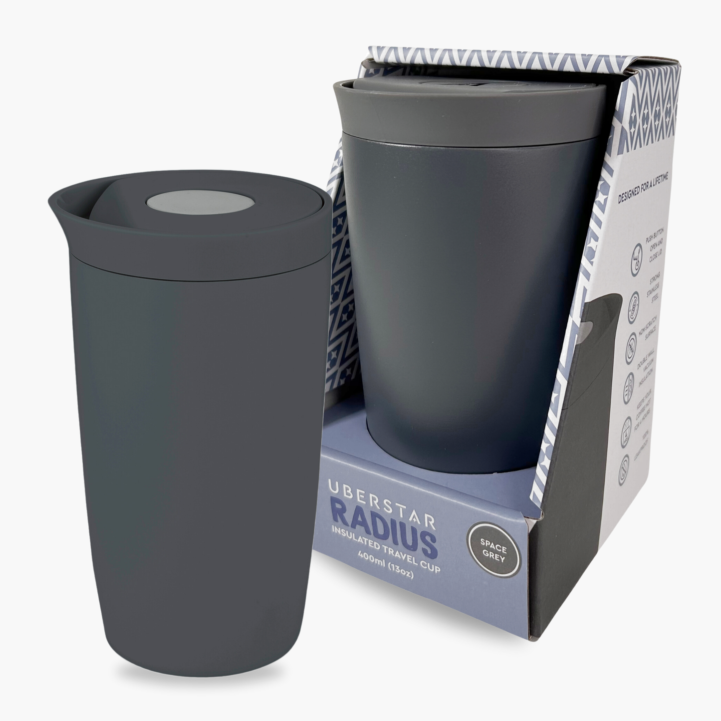 Stainless Steel Leakproof Insulated Travel Coffee Cup